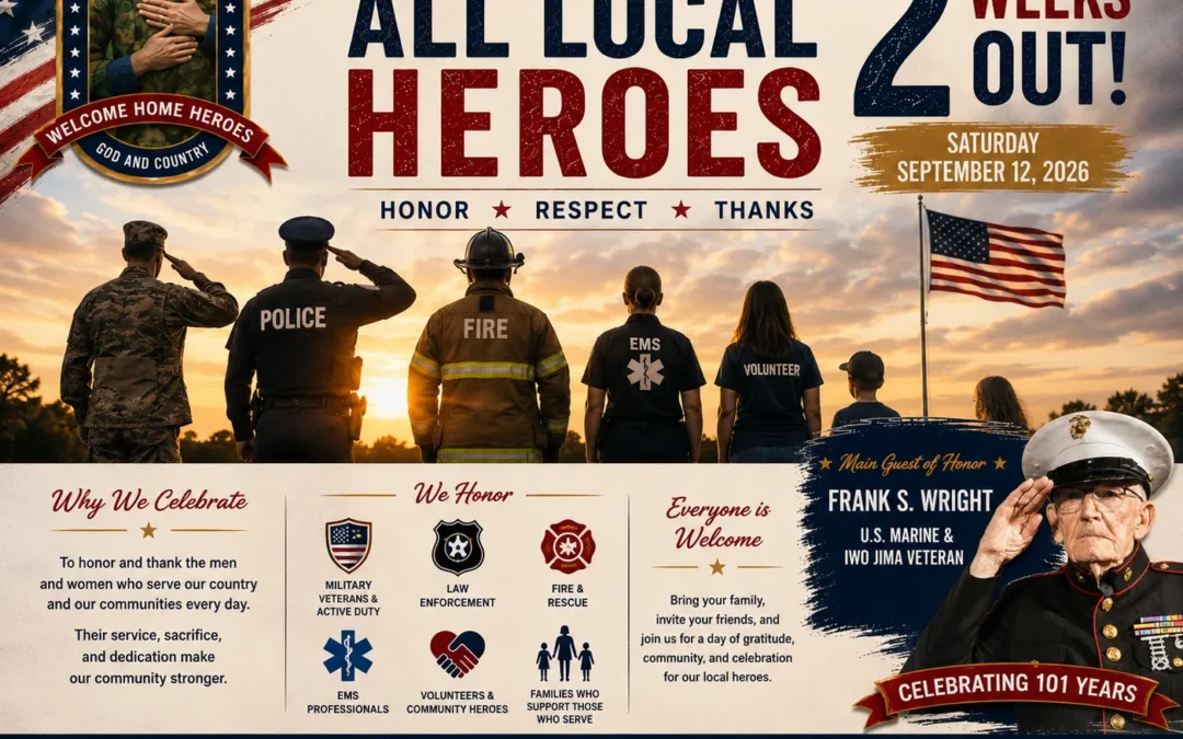 Two Weeks Away — A Community Coming Together to Say Thank You