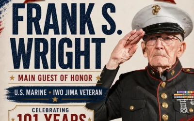 Honoring Frank S. Wright, USMC