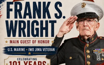 Honoring Frank S. Wright, USMC